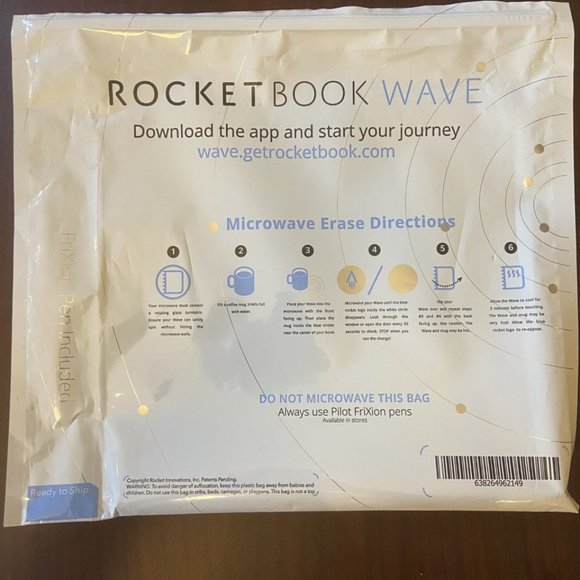 Rocketbook Wave Smart Notebook - Picture 6 of 6